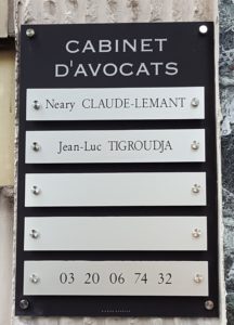 Neary CLAUDE-LEMANT Avocat Lille